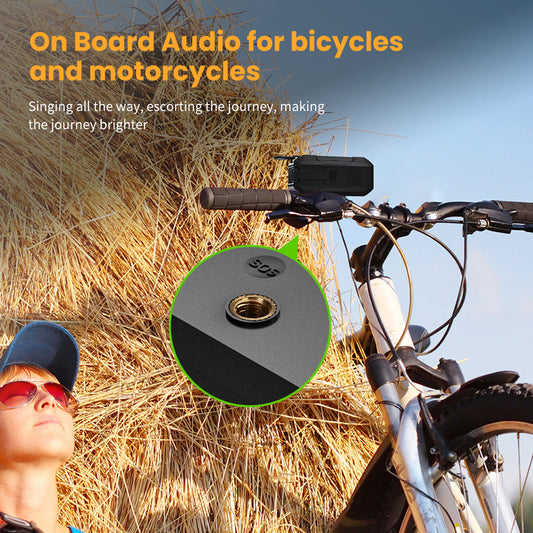 Trek 400 Multifunctional Bluetooth Speaker for Cyclist & Bikers - with Bike / Cycle Mount