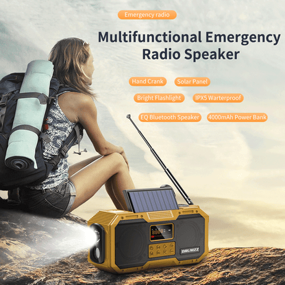 Trek 600 Multifunctional Bluetooth Speaker for Cyclist & Bikers - with Bike / Cycle Mount