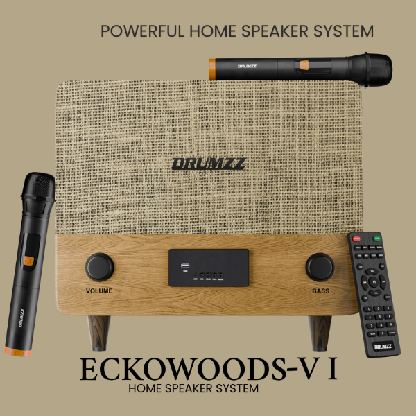 Eckowoods VI - Hand Crafted Retro Style Home Speaker System