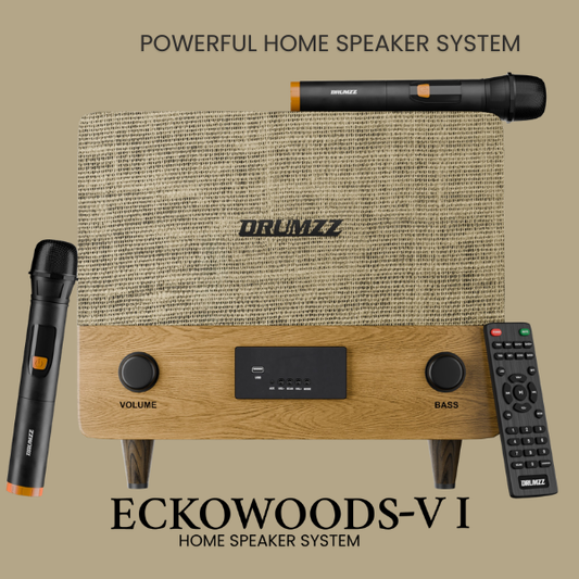 Eckowoods VI - Hand Crafted Retro Style Home Speaker System