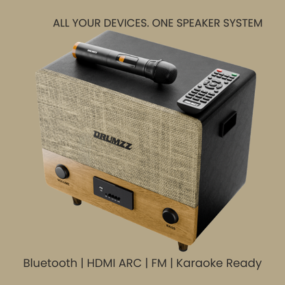 Eckowoods VI - Hand Crafted Retro Style Home Speaker System