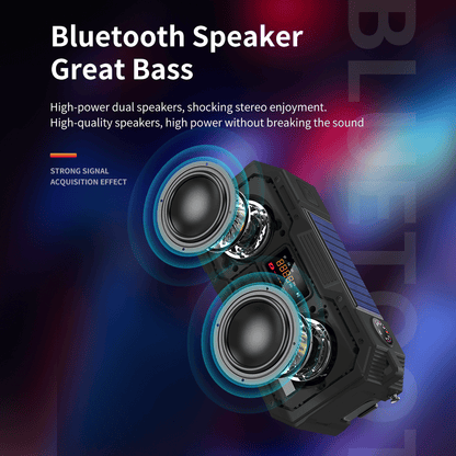 Trek 600 Multifunctional Bluetooth Speaker for Cyclist & Bikers - with Bike / Cycle Mount