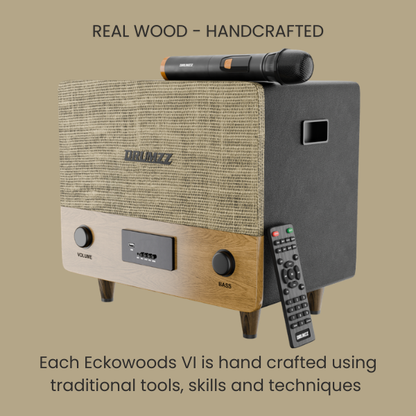 Eckowoods VI - Hand Crafted Retro Style Home Speaker System