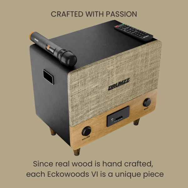 Eckowoods VI - Hand Crafted Retro Style Home Speaker System