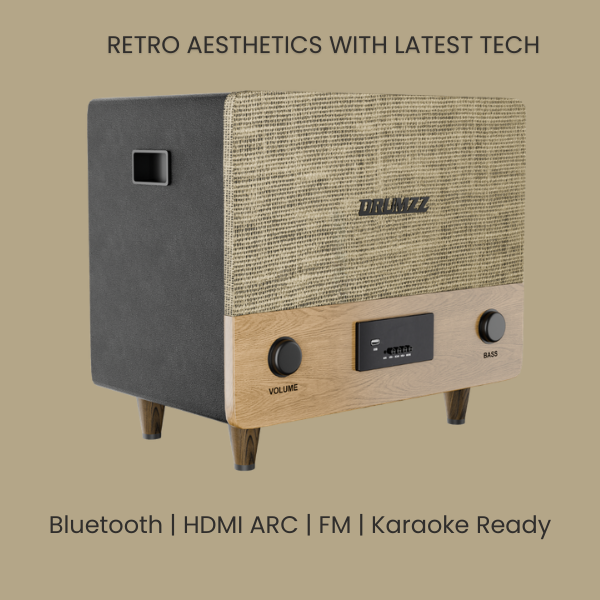 Eckowoods VI - Hand Crafted Retro Style Home Speaker System