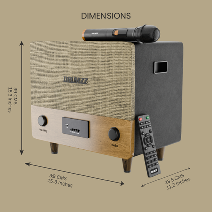 Eckowoods VI - Hand Crafted Retro Style Home Speaker System