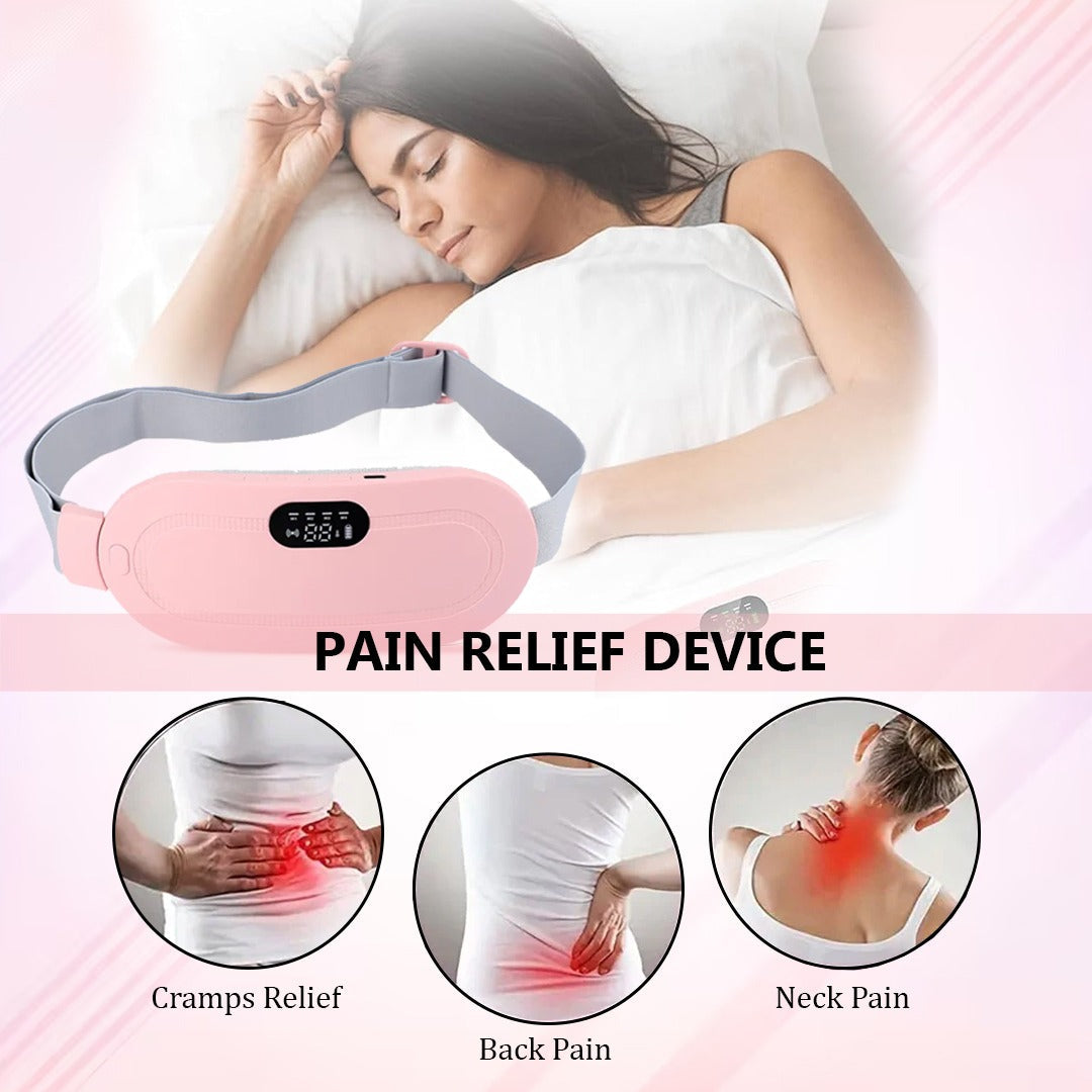 Periods Cramp Relief Massager & Heating Pad
