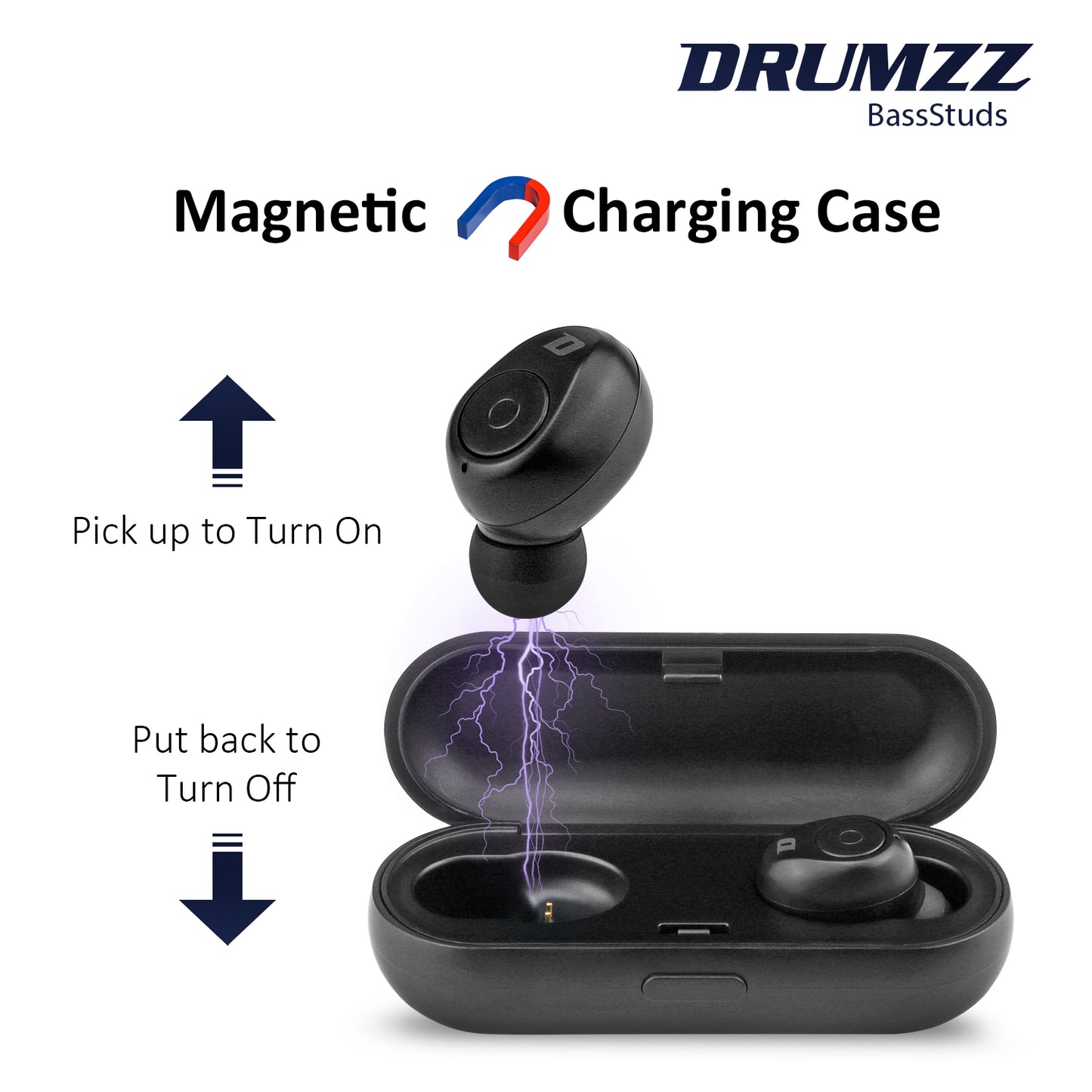 DRUMZZ TREK 400 - MULTIFUNCTIONAL HAND CRANK RADIO BLUETOOTH SPEAKER + BASSSTUDS EARBUDS