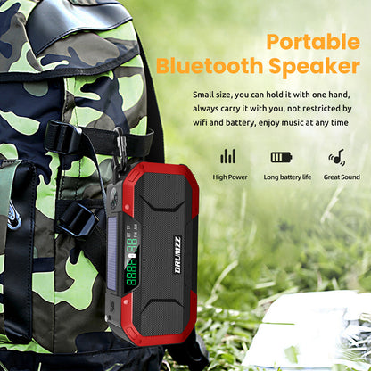 DRUMZZ Trek 400 - Multifunctional Hand Crank Radio Bluetooth Speaker